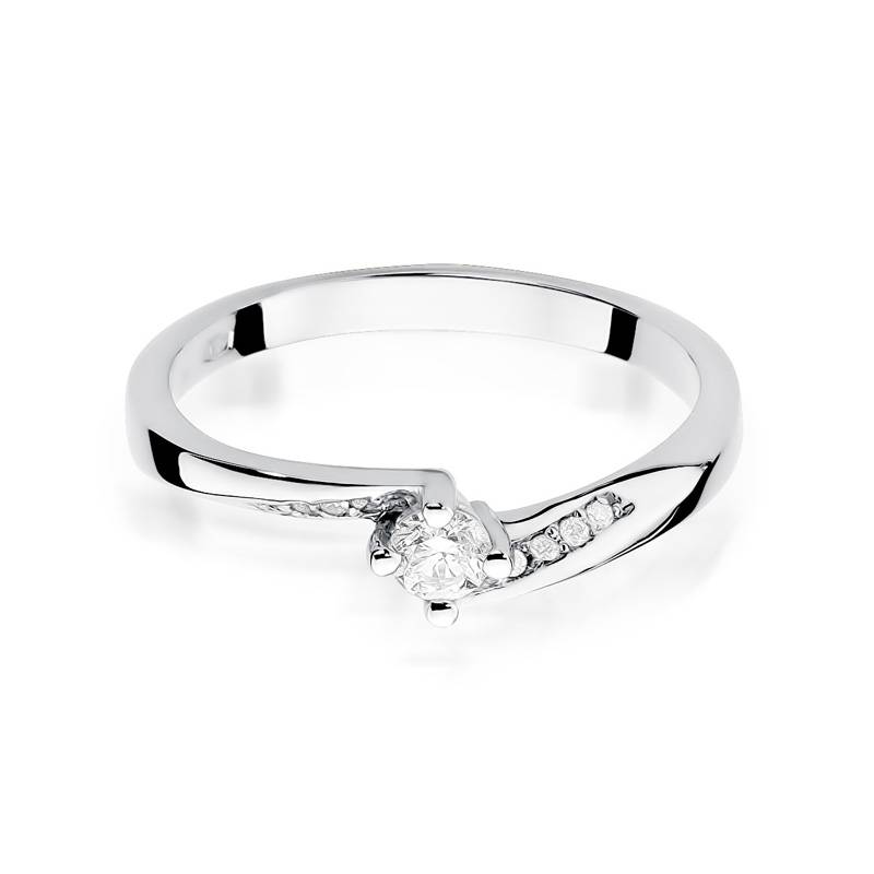 Anello Étoile in Oro con Diamante
