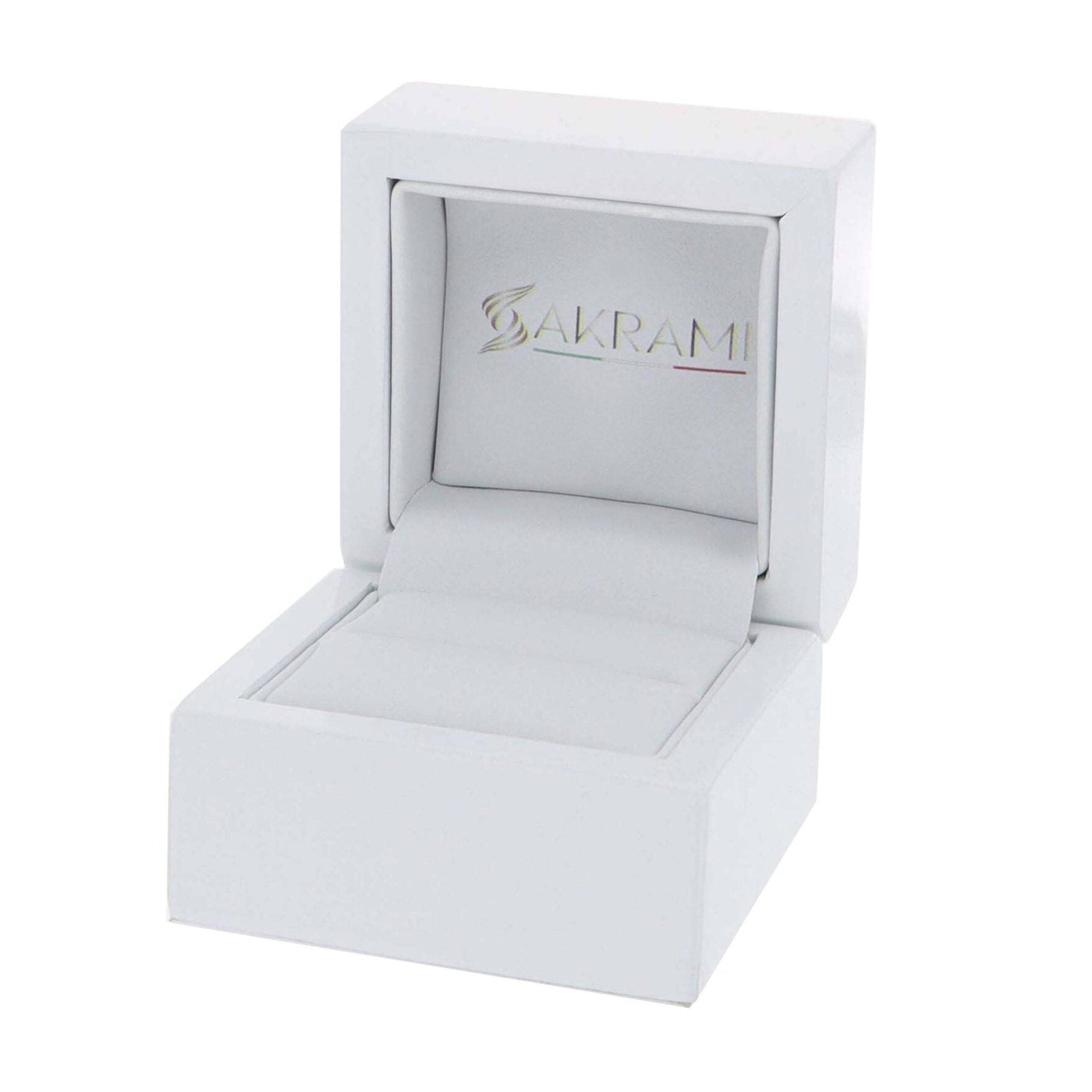 Anello Elurea in Oro con Ametista e 6 Diamanti