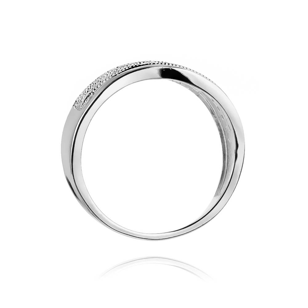 Scia-Ring aus Gold mit Diamanten