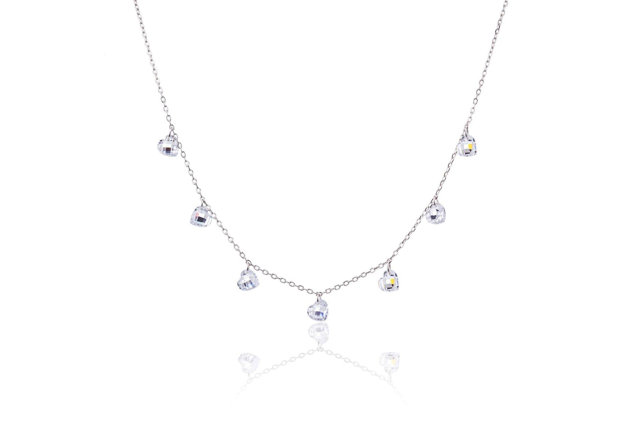 Collana con Sette Cuori