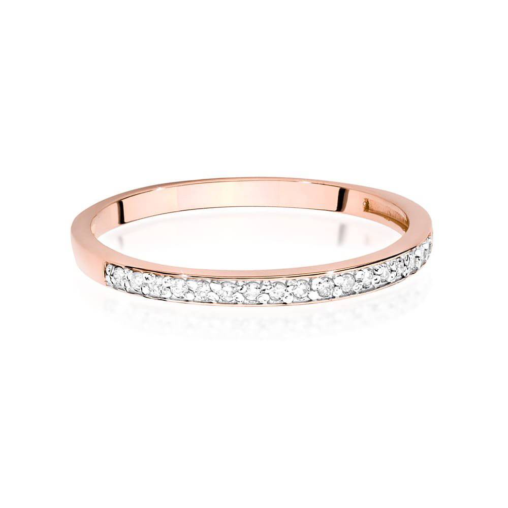Riviera Grace Ring in Rose Gold with Diamonds