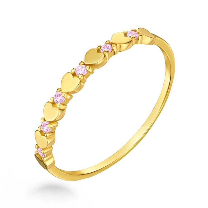 Alianza Hearts con Circonitas Rosas
