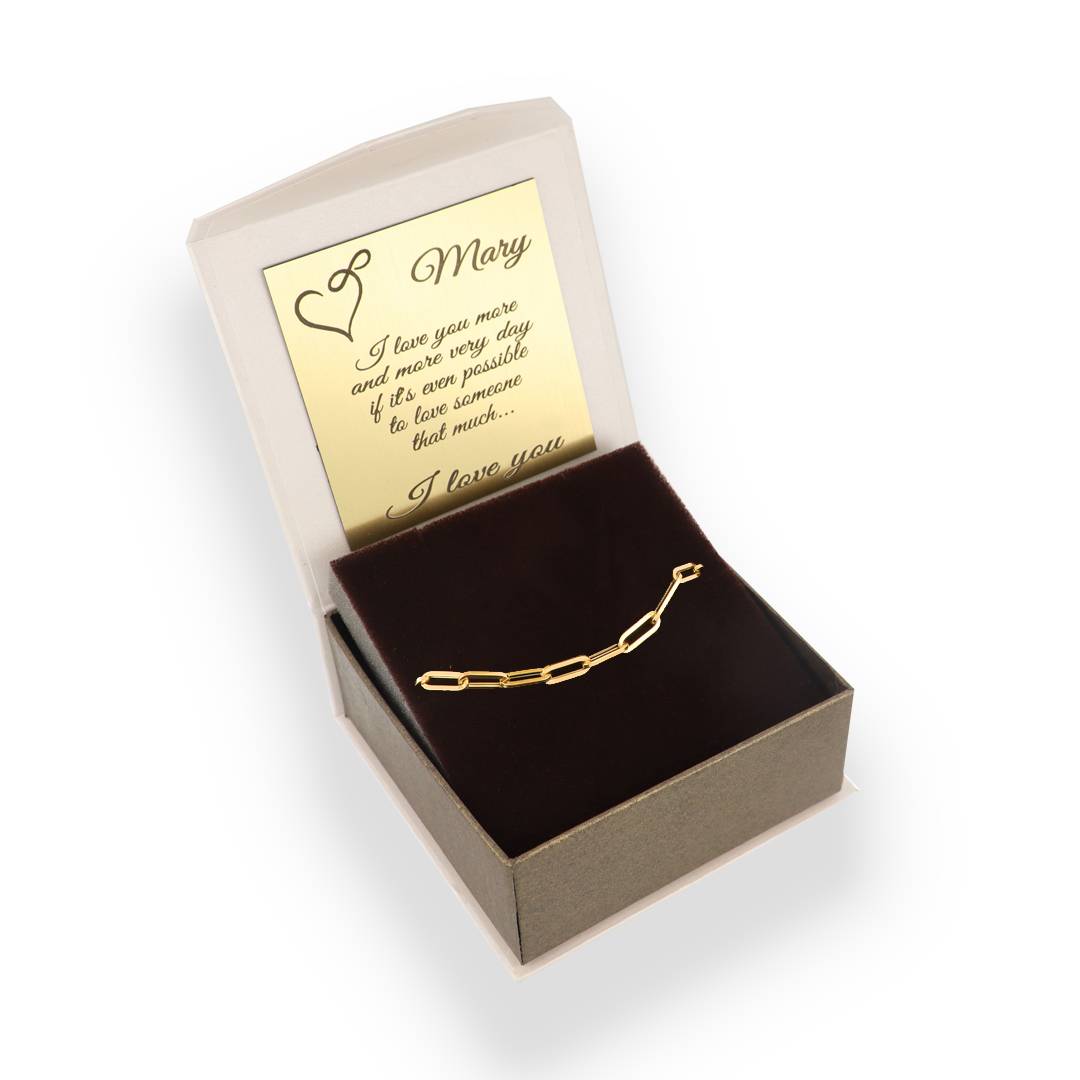 Gold Chain Bracelet