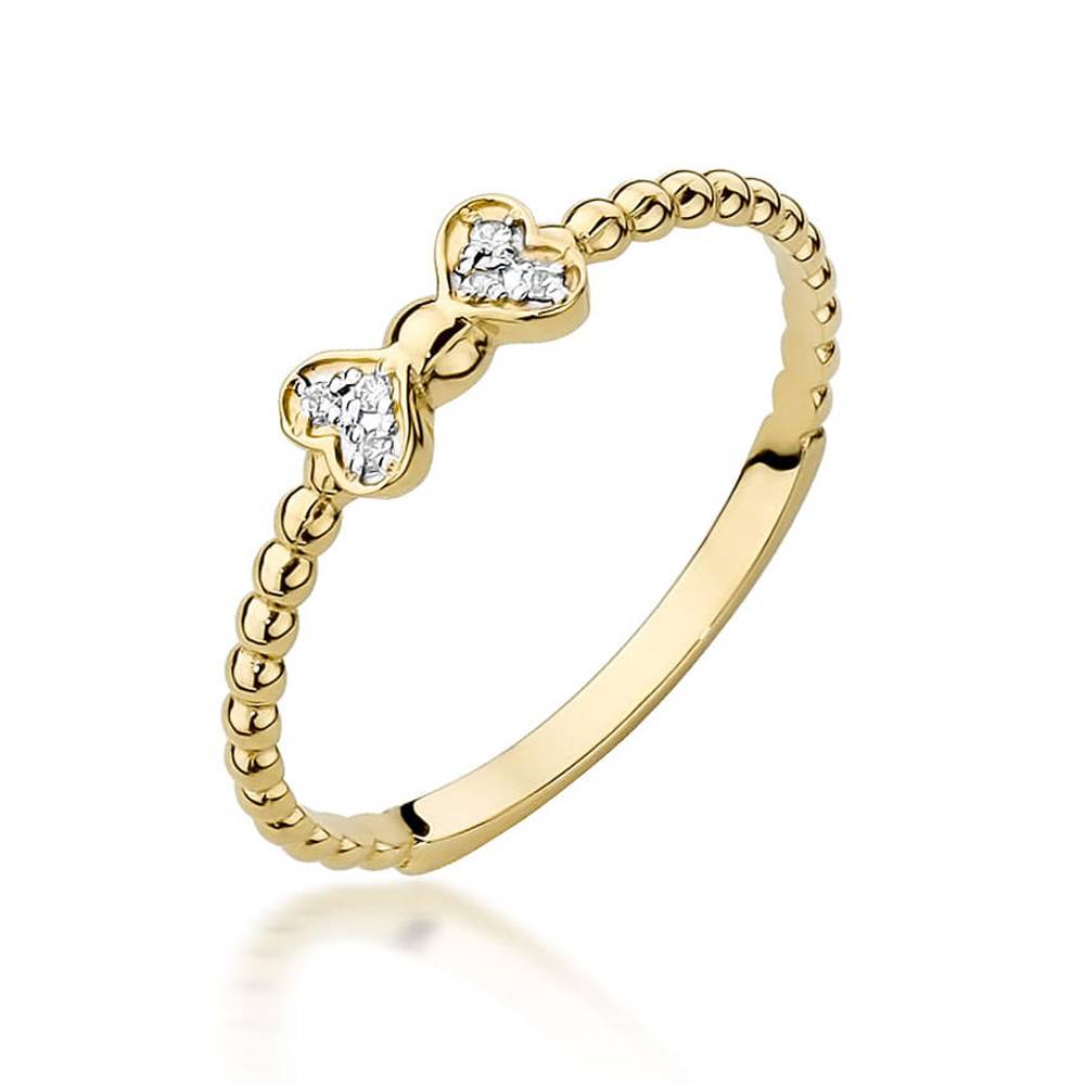 Anillo de Oro Betty con Diamantes