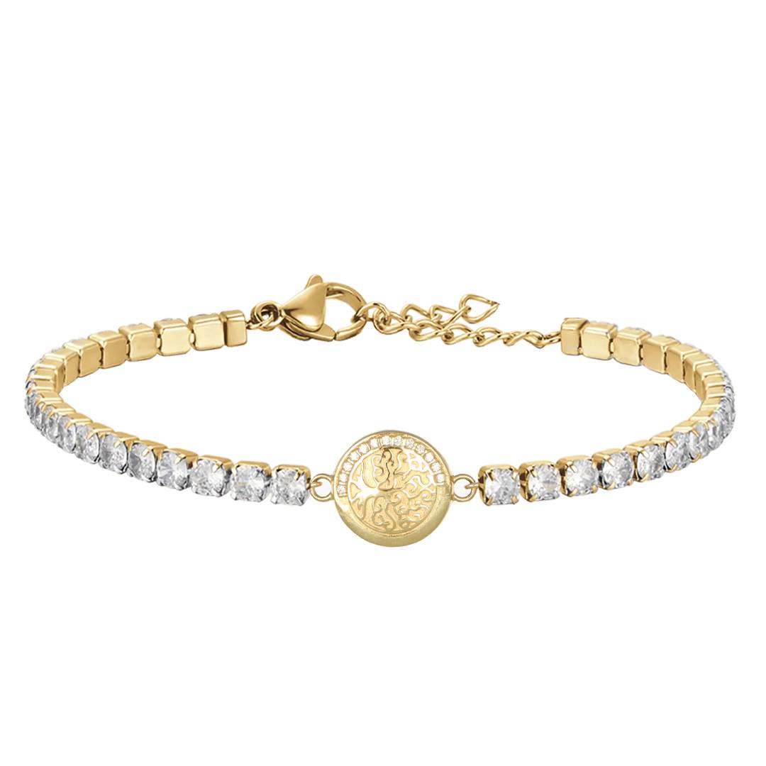 Liberty Tree of Life Gold Bracelet