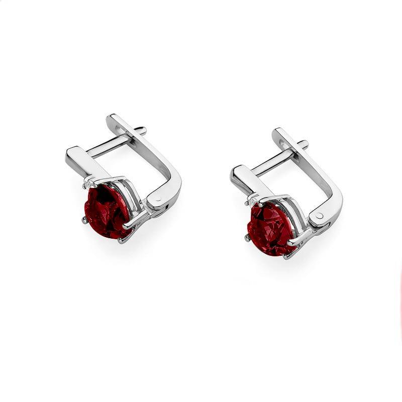 Boucles d’oreilles en Or Cœur avec Diamants