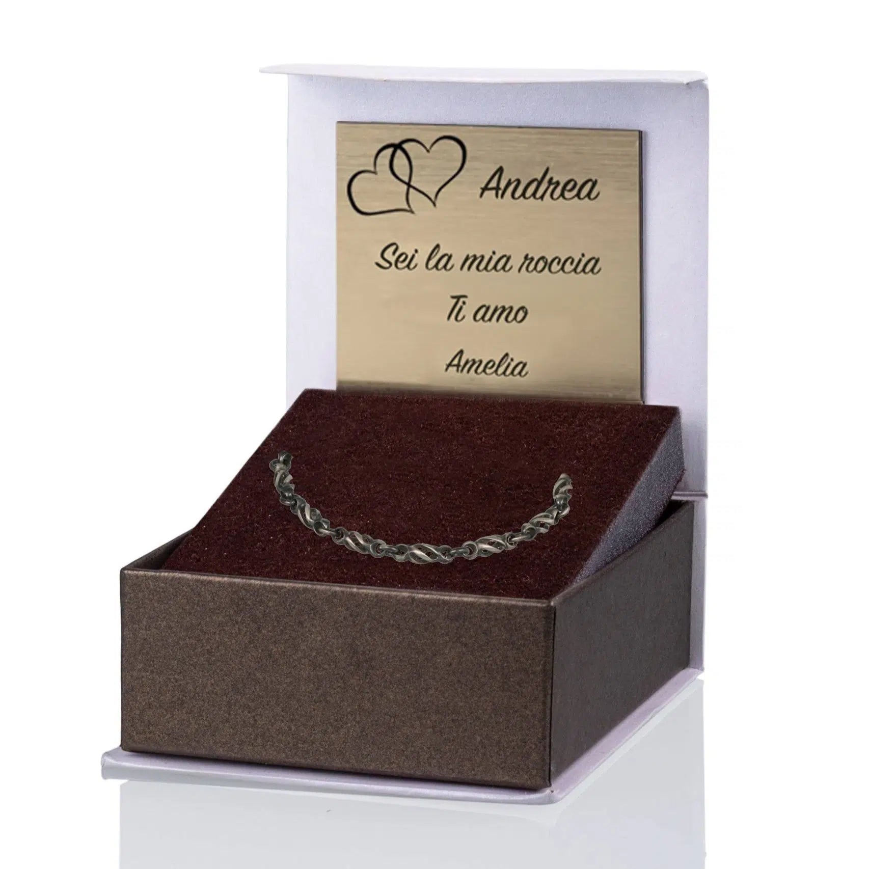 Burnished Silver Vertigo Bracelet