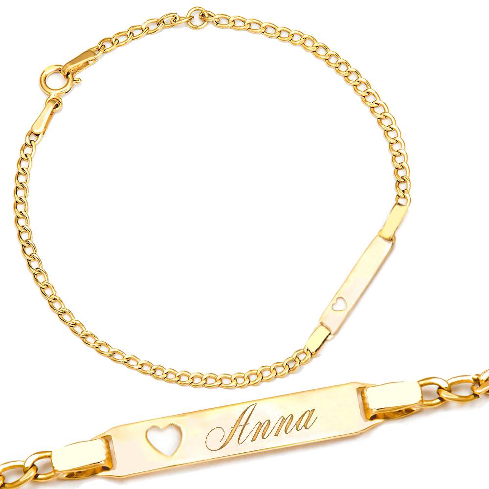 Bracciale in Oro Holly con Cuore