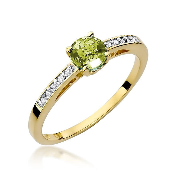 Anelli con Pietra Olivine