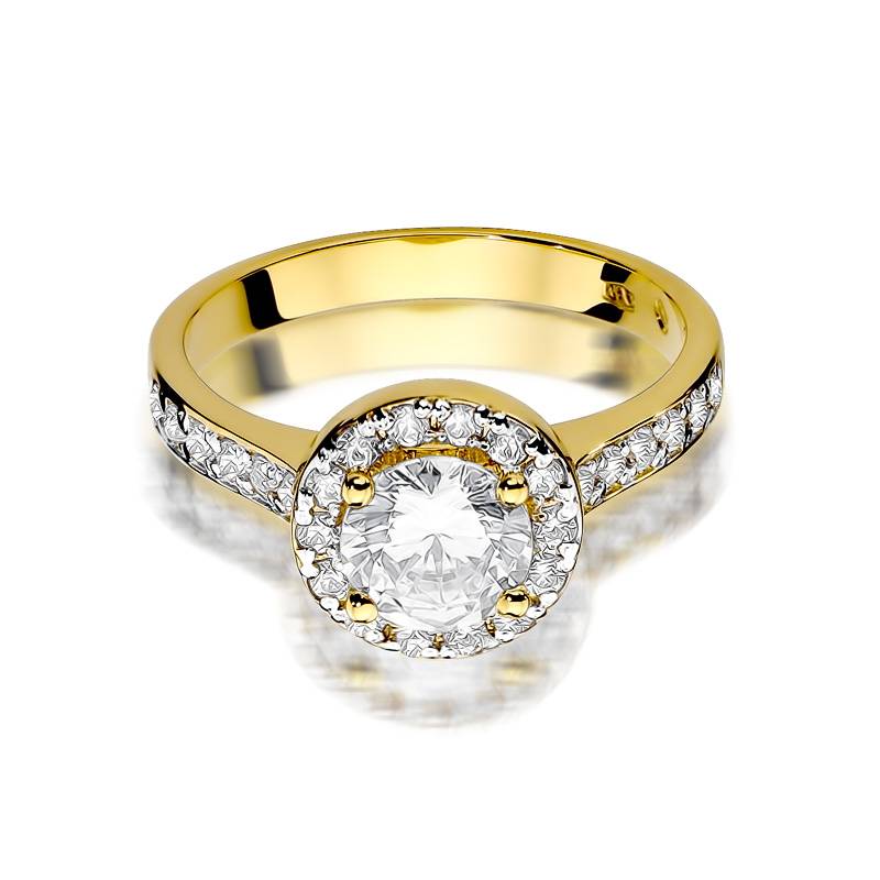 Anello Sfinx con Diamanti