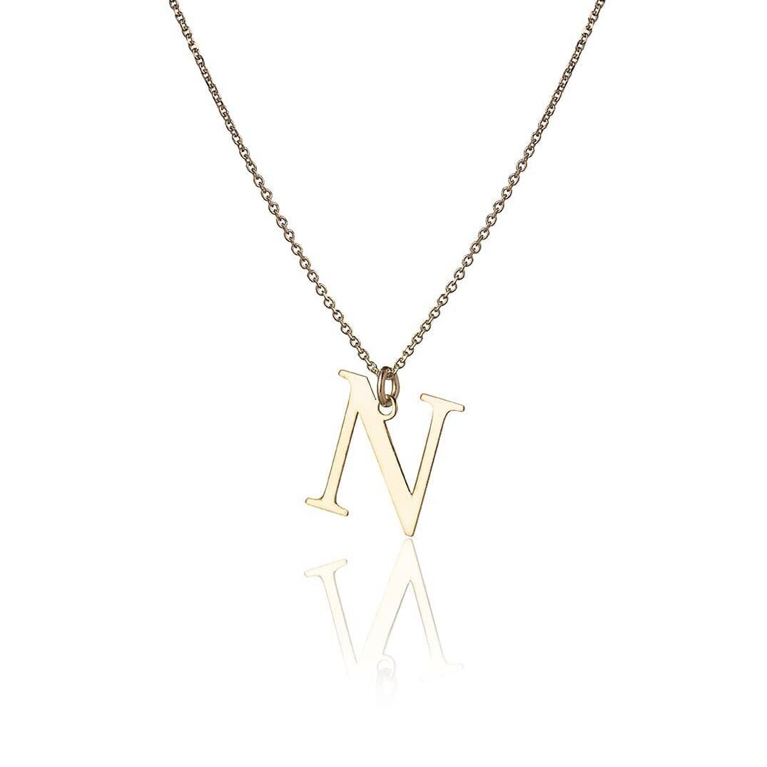 Collana in Oro con Lettera