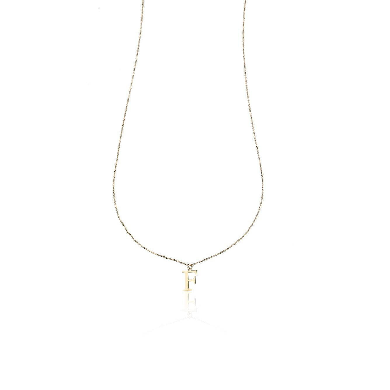 Collana in Oro con Lettera