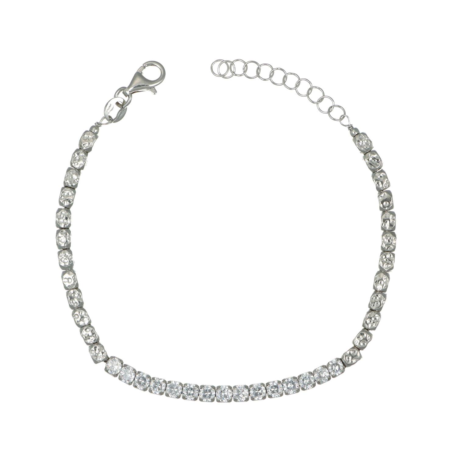 Pulsera Granelli con Circonitas Blancas