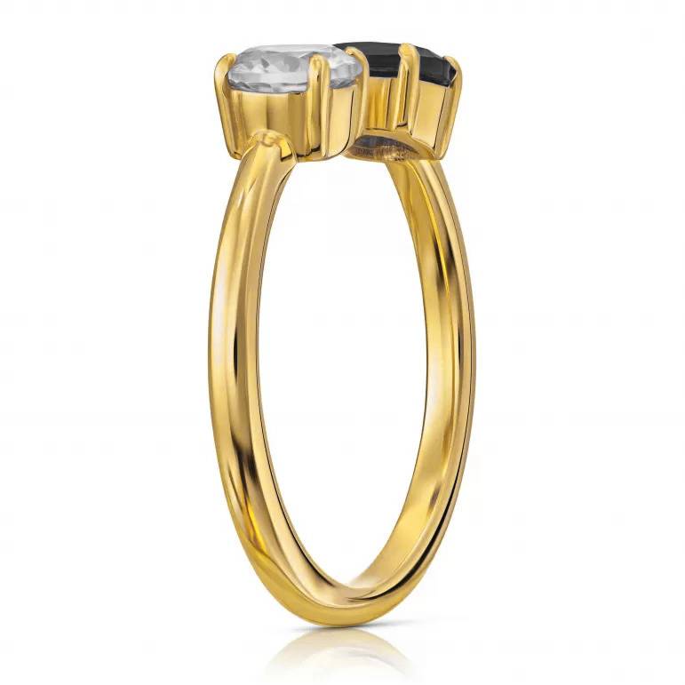 Anillo en Oro Marea Negro