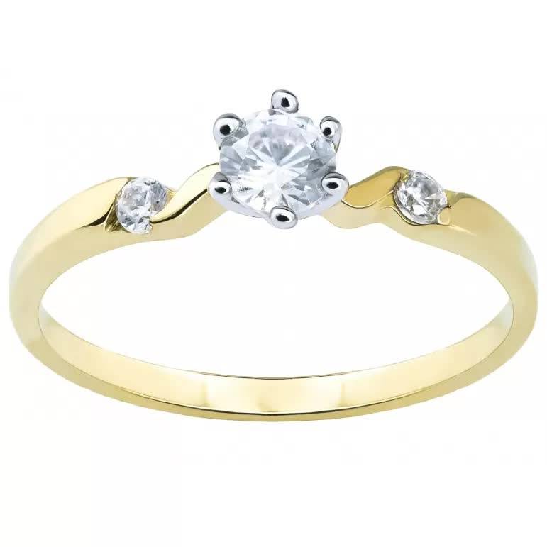 Brahma-Ring mit Zirkon