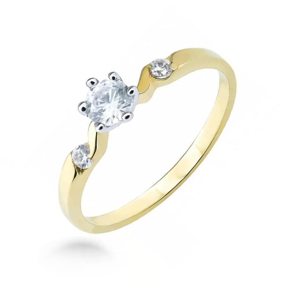 Anillo Brahma con Circón