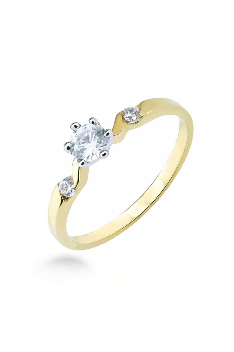 Brahma-Ring mit Zirkon