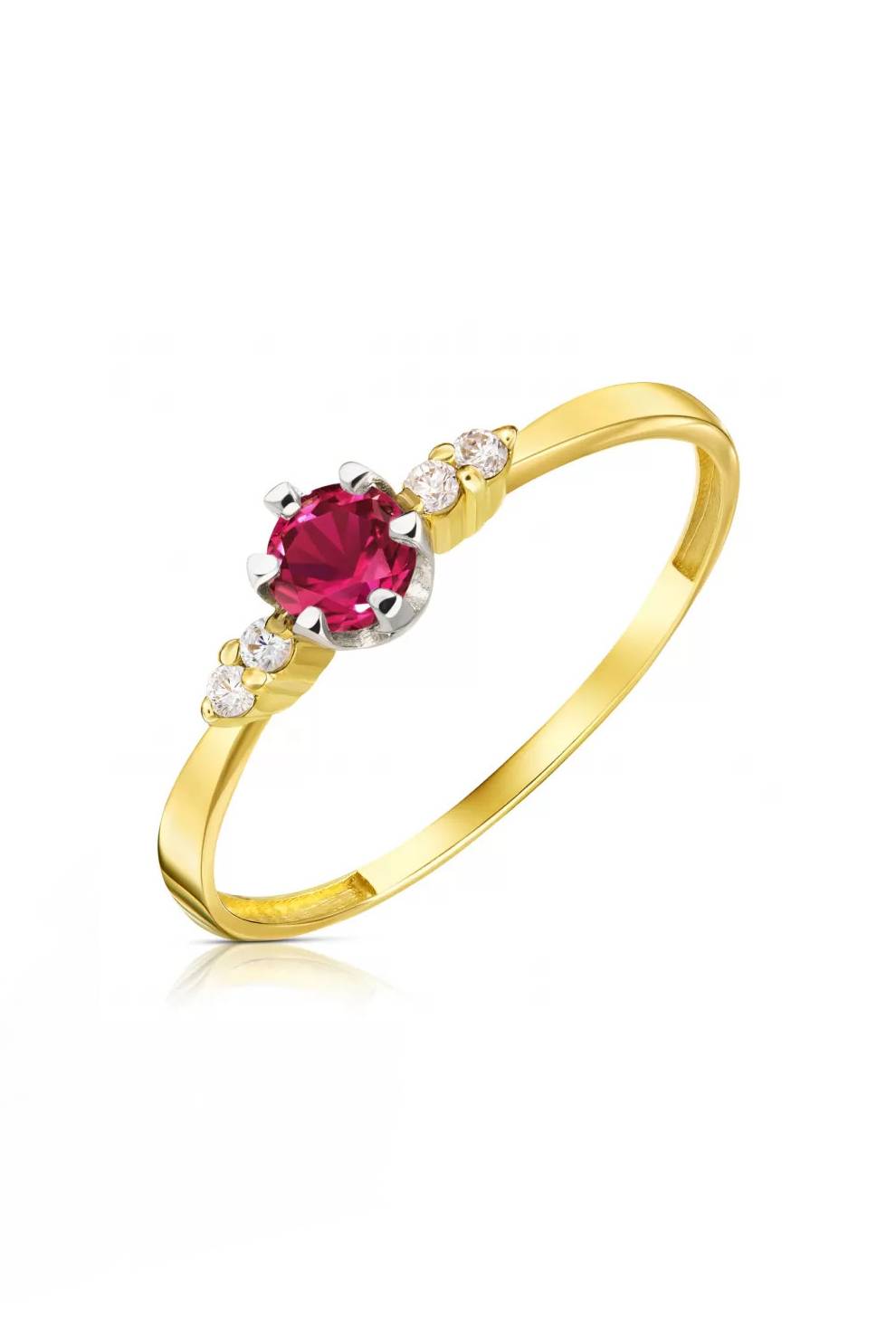 Ring aus Gear Rot Gold