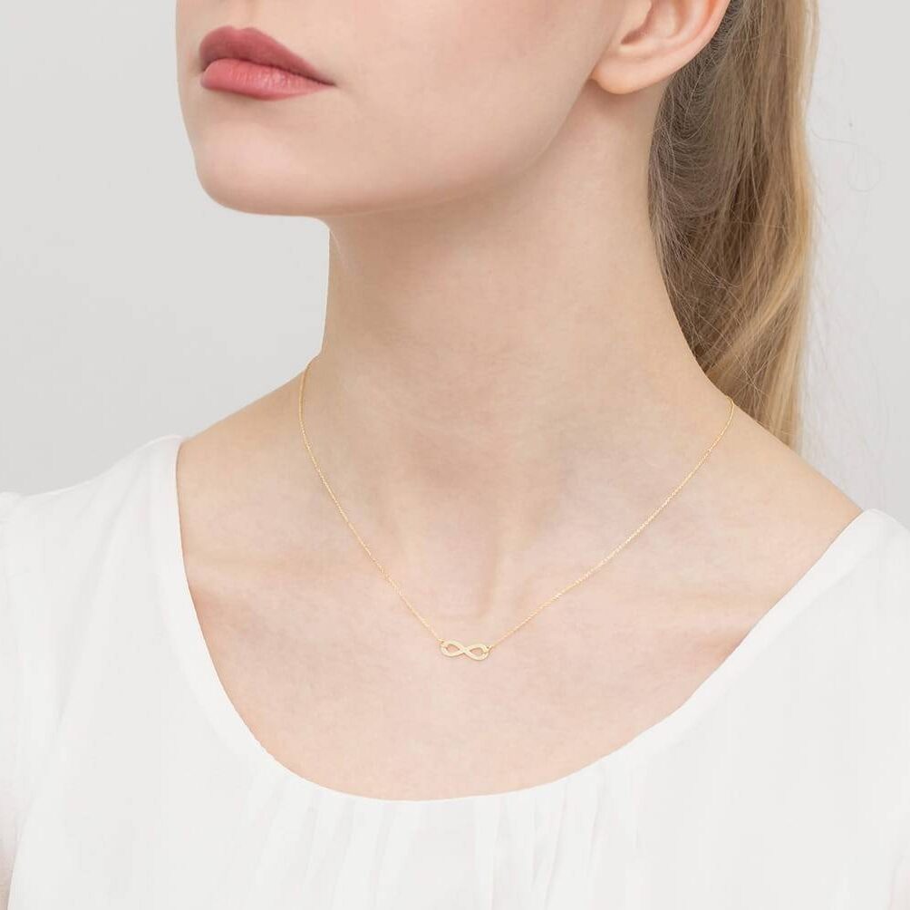 Collier en Or avec Infini