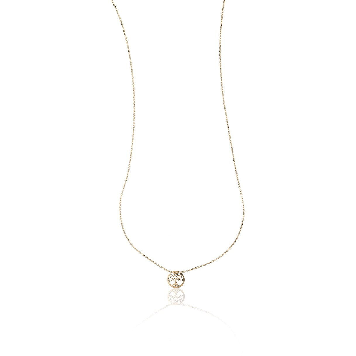 Gold Necklace Tree of Life