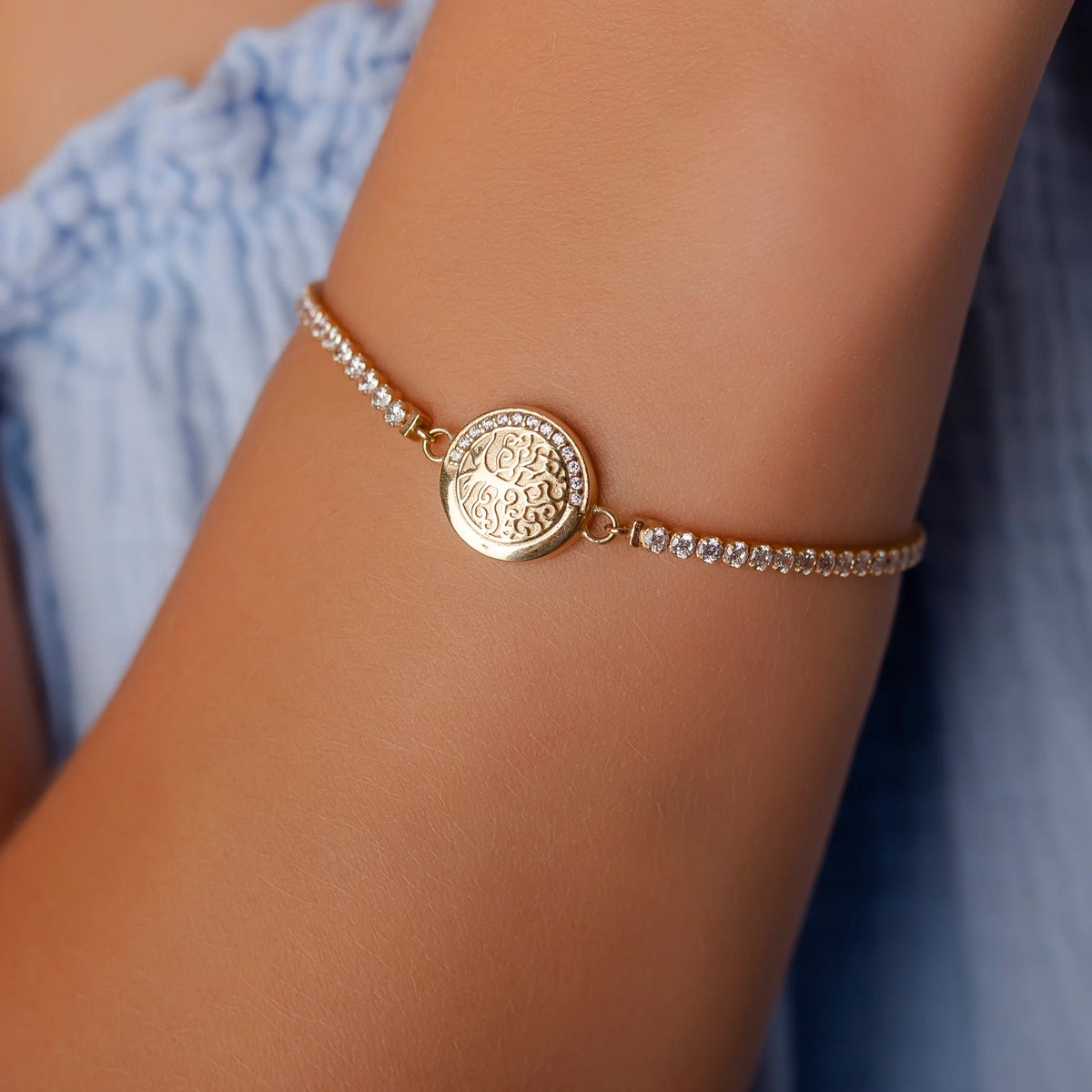 Bracelet Liberty Arbre de Vie en or