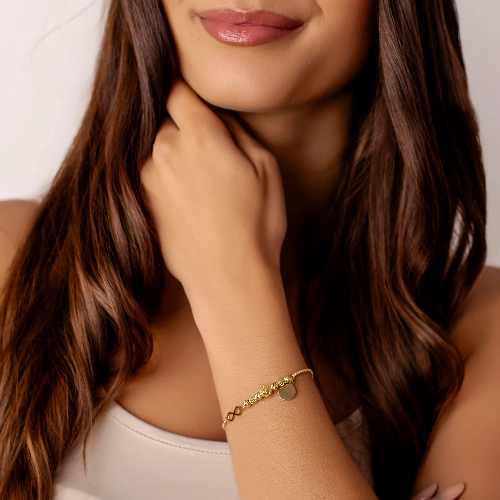 Bracciale in Argento Infinity Charm