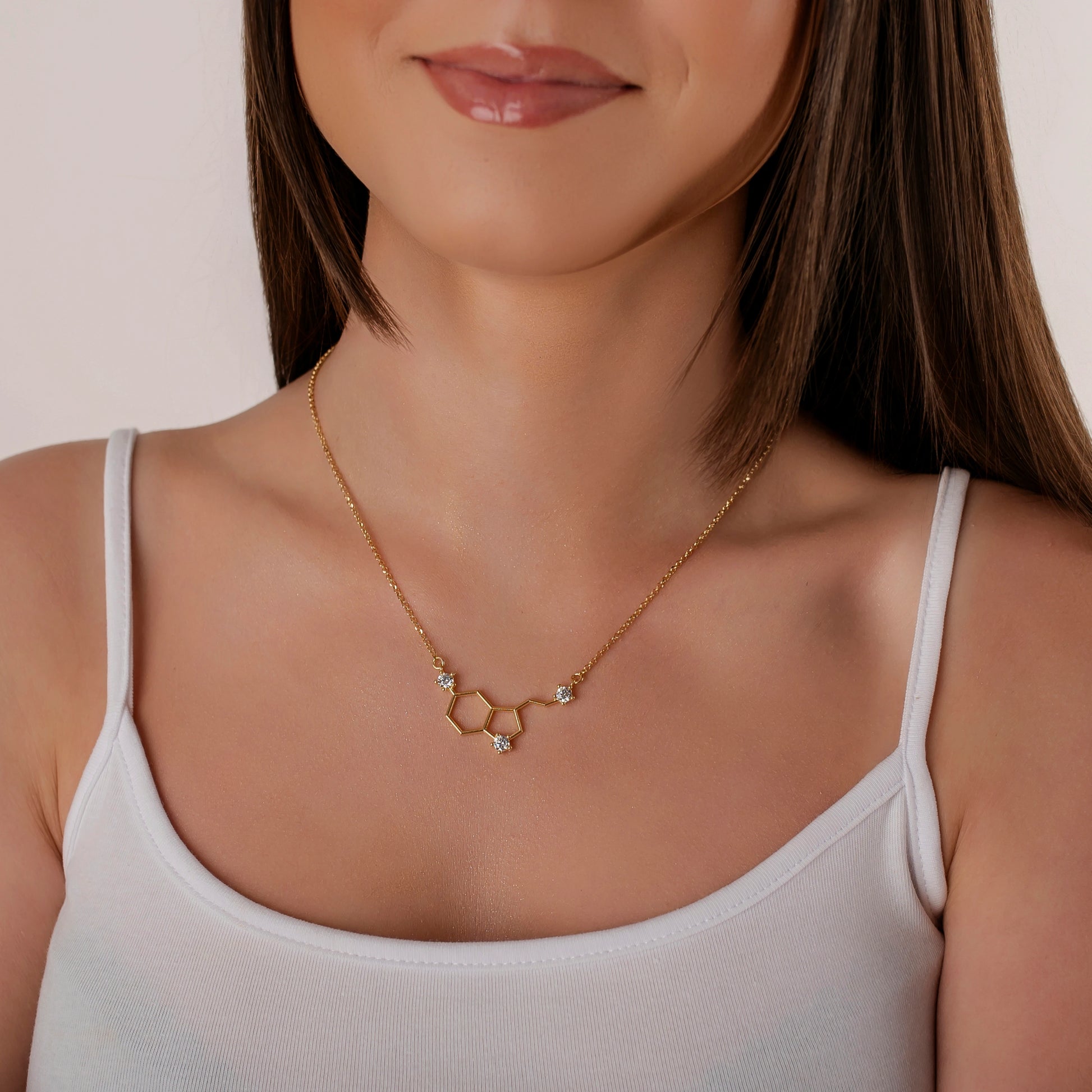 Collier Molécule Sérotonine