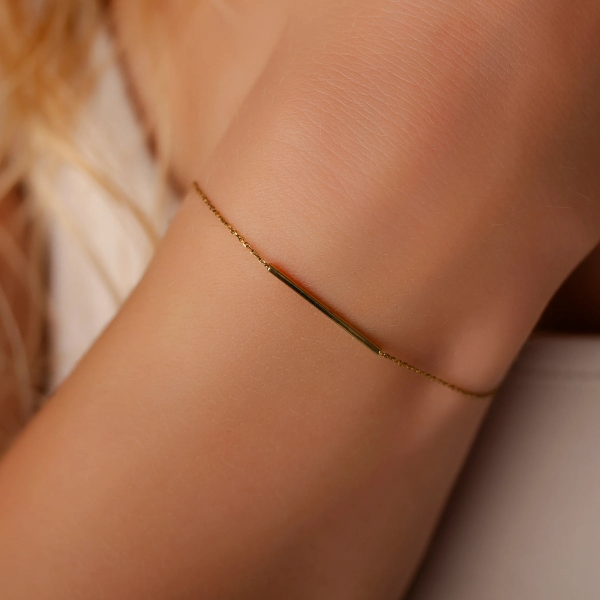 Bracciale in Oro con Parallelepipedo