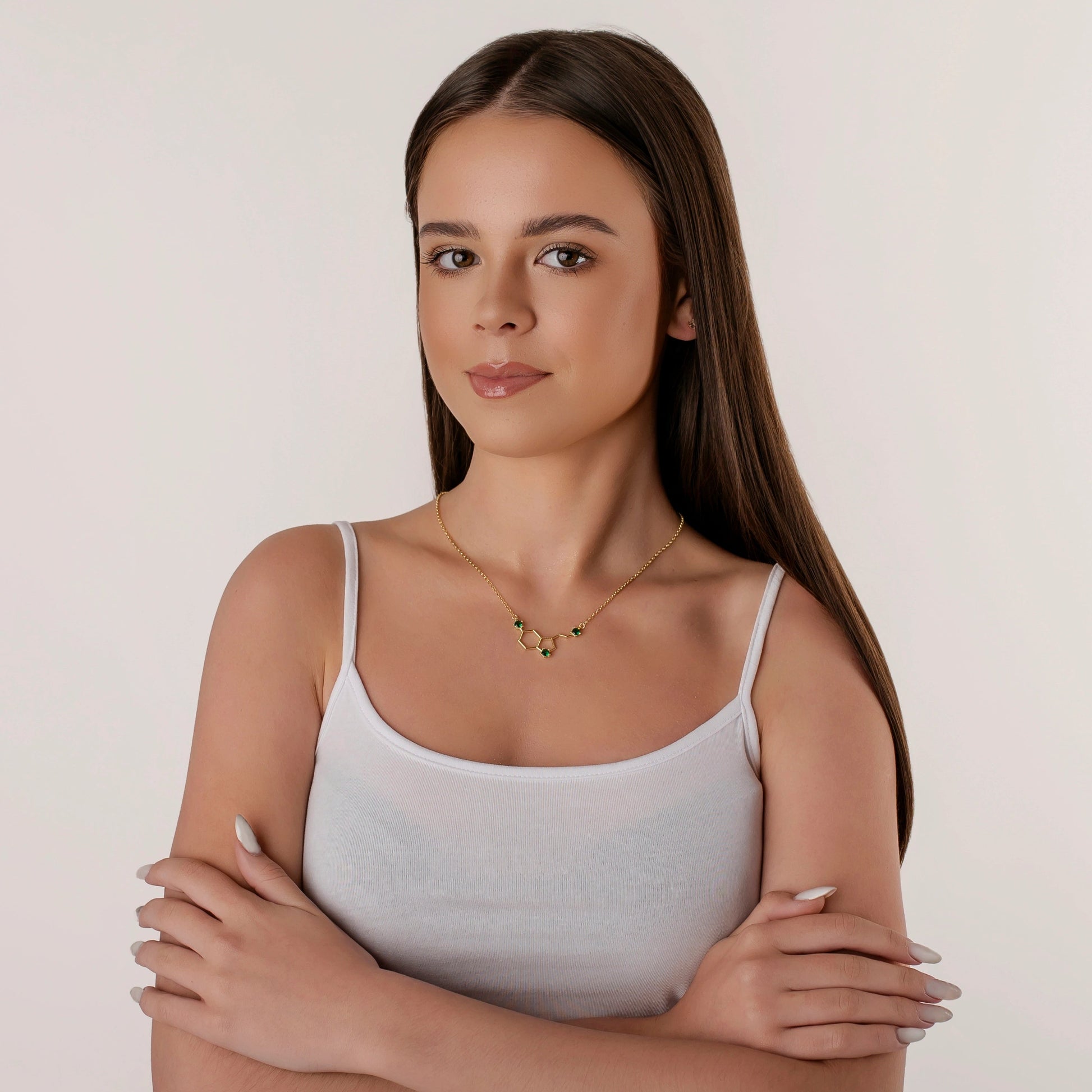 Collier Molécule Sérotonine