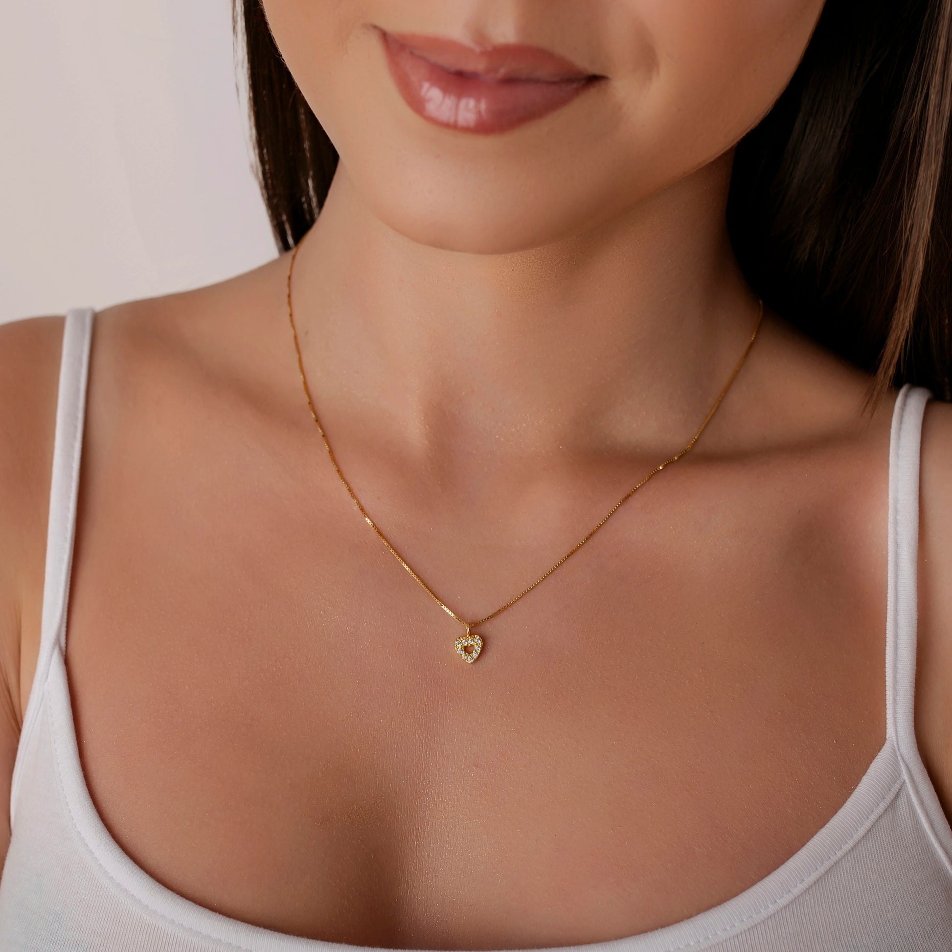 Collana Veneziana con Cuore Pendente