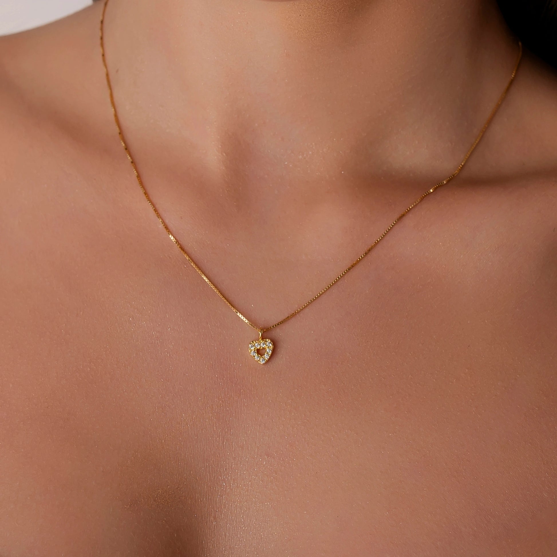 Collana Veneziana con Cuore Pendente