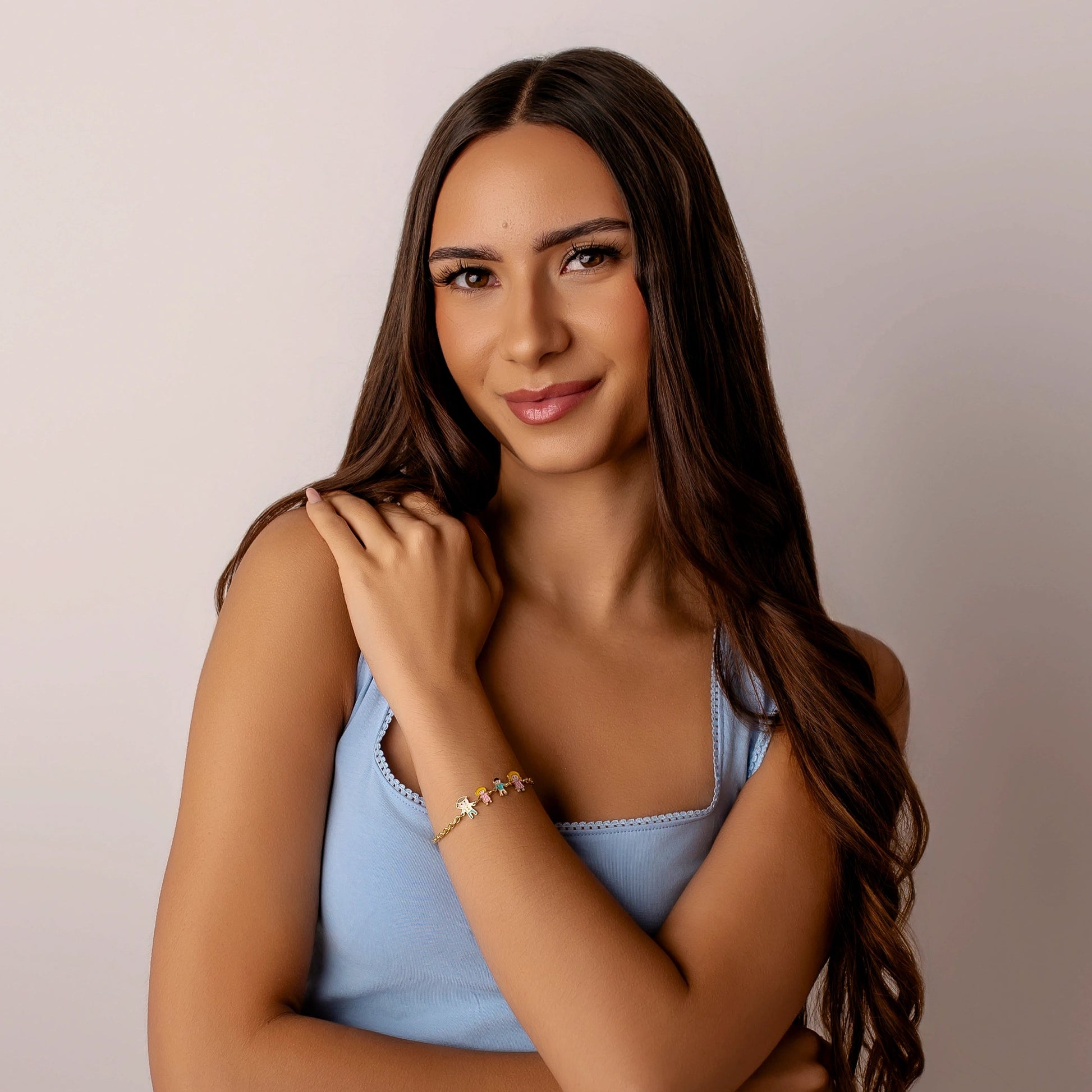 Bracciale Family con Charm Smaltati