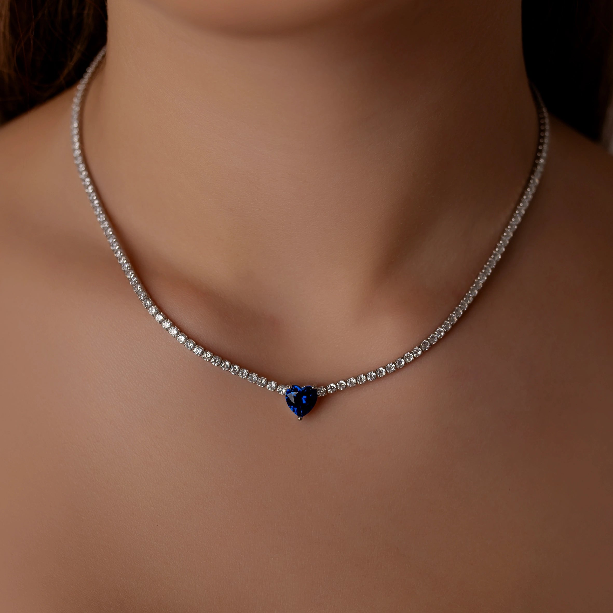 Collana Elizabeth Tennis con Zircone