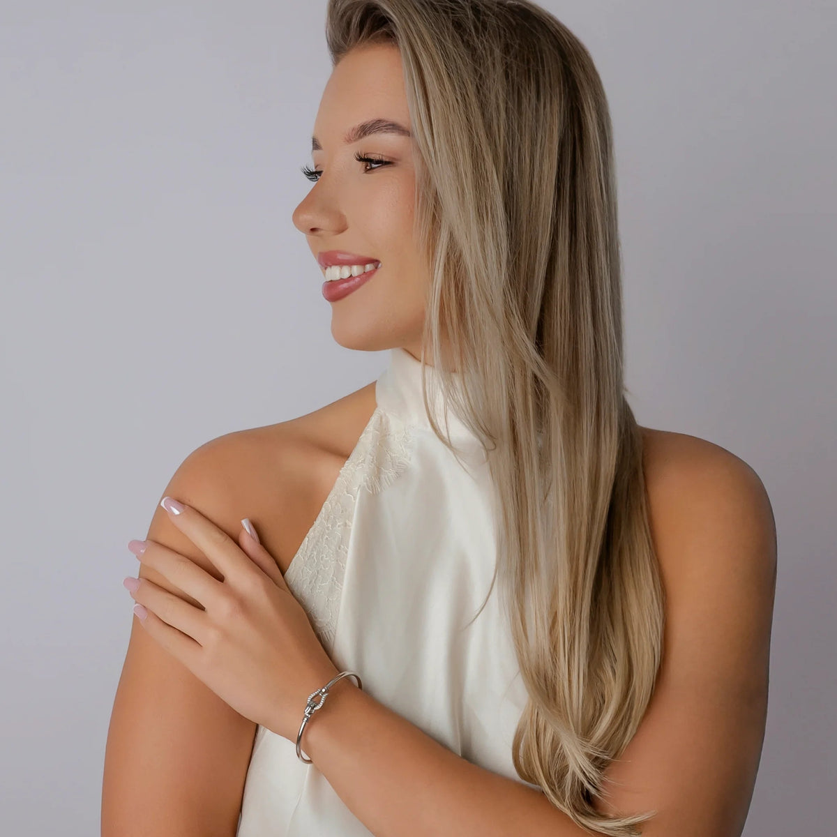 Silver Armony Rigid Bracelet