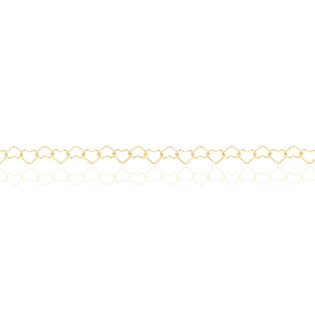 Small Gold-Plated Sweetheart Bracelet