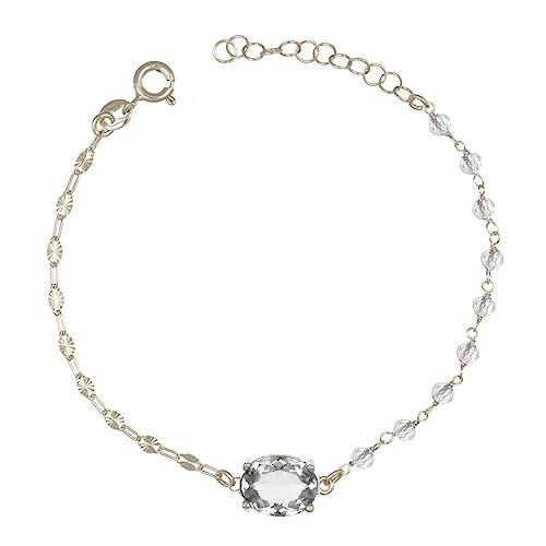 Pulsera Dalia Rodiato con circonios