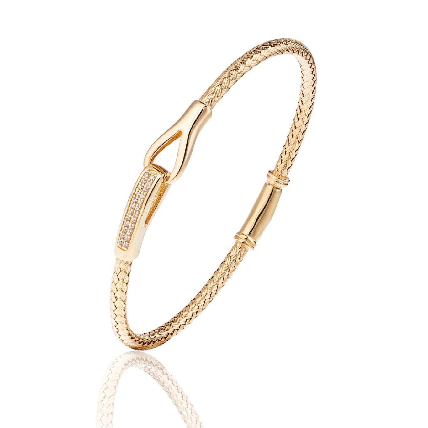 Brazalete Rígido de Plata Sailor
