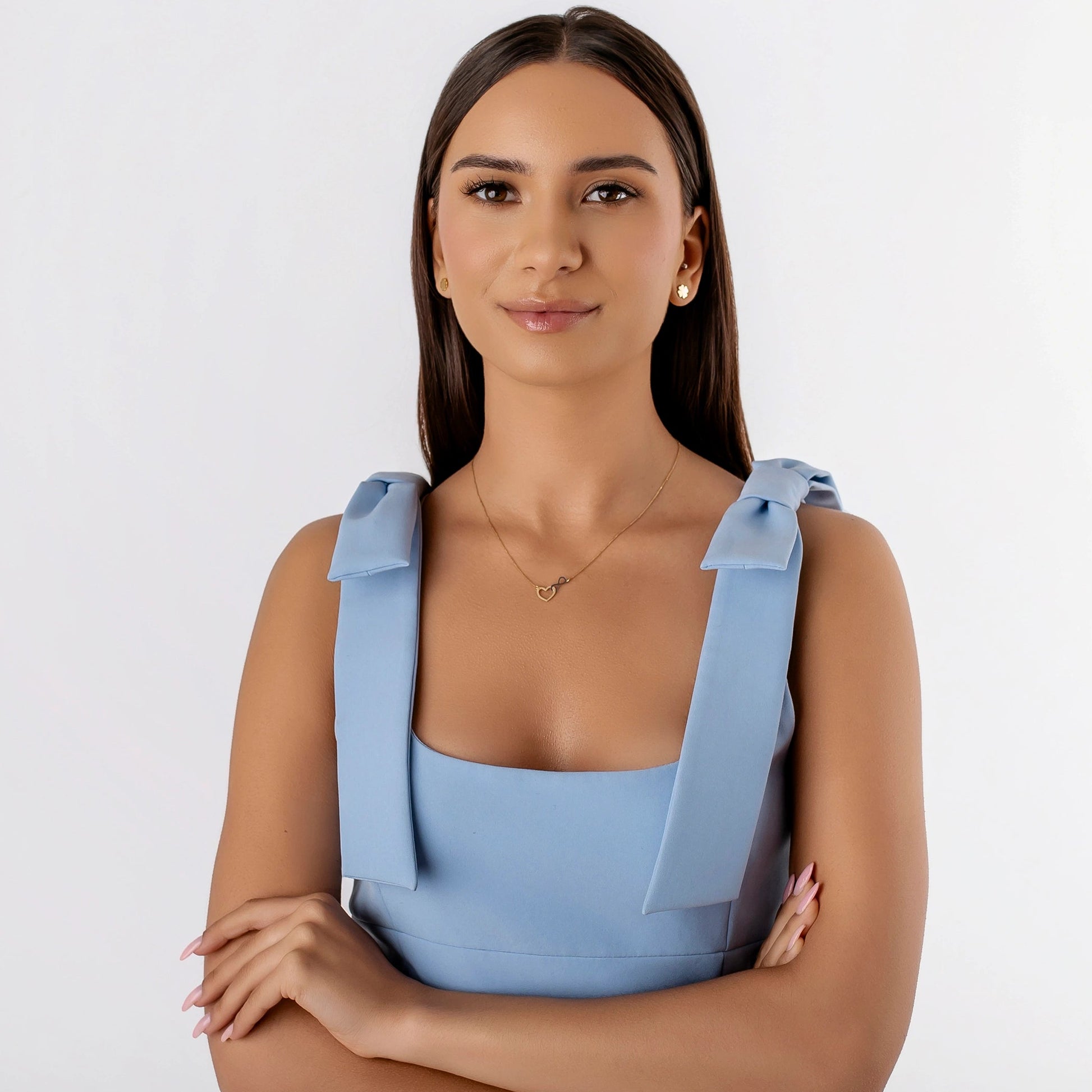 Collana in Oro con Cuore Infinito