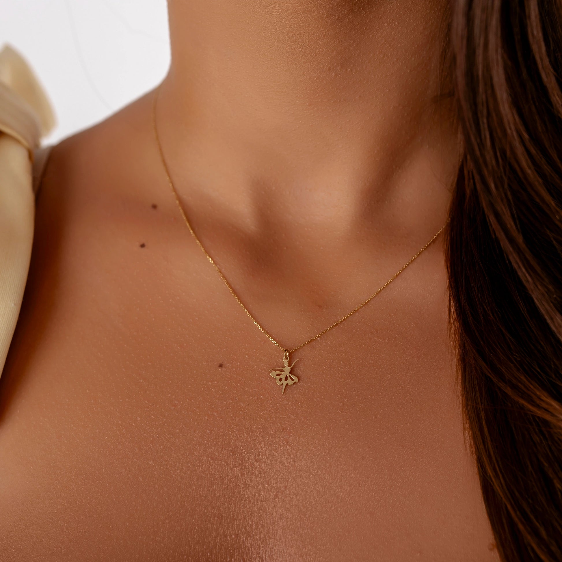 Collier en or Ballerine