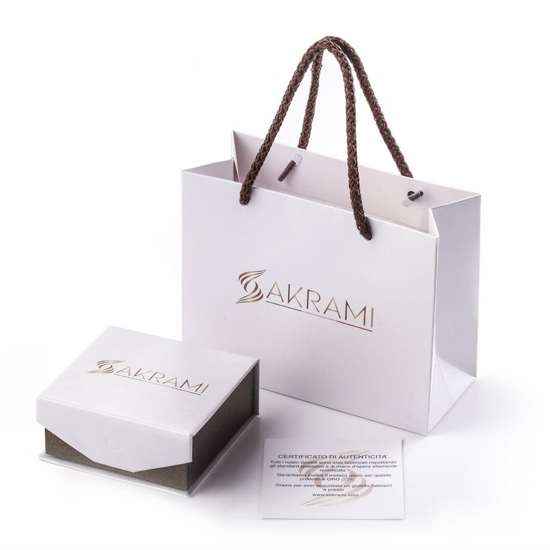 Anello in Oro Solitario a Due Colori