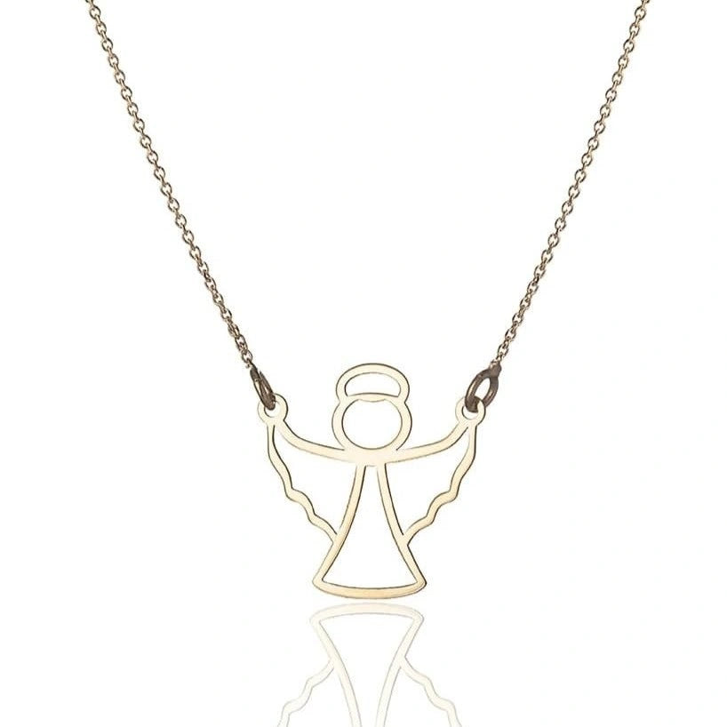 Collar en Oro con Angelito