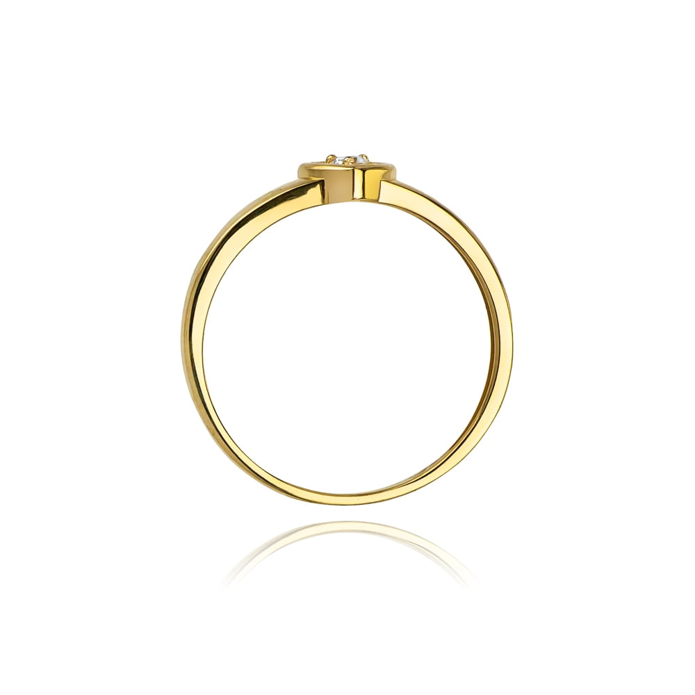 Ring Dolira aus Gold mit Diamant