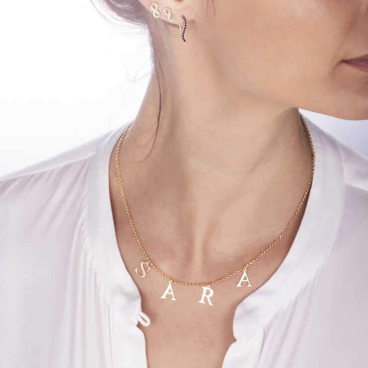 Collana Componibile con Lettere