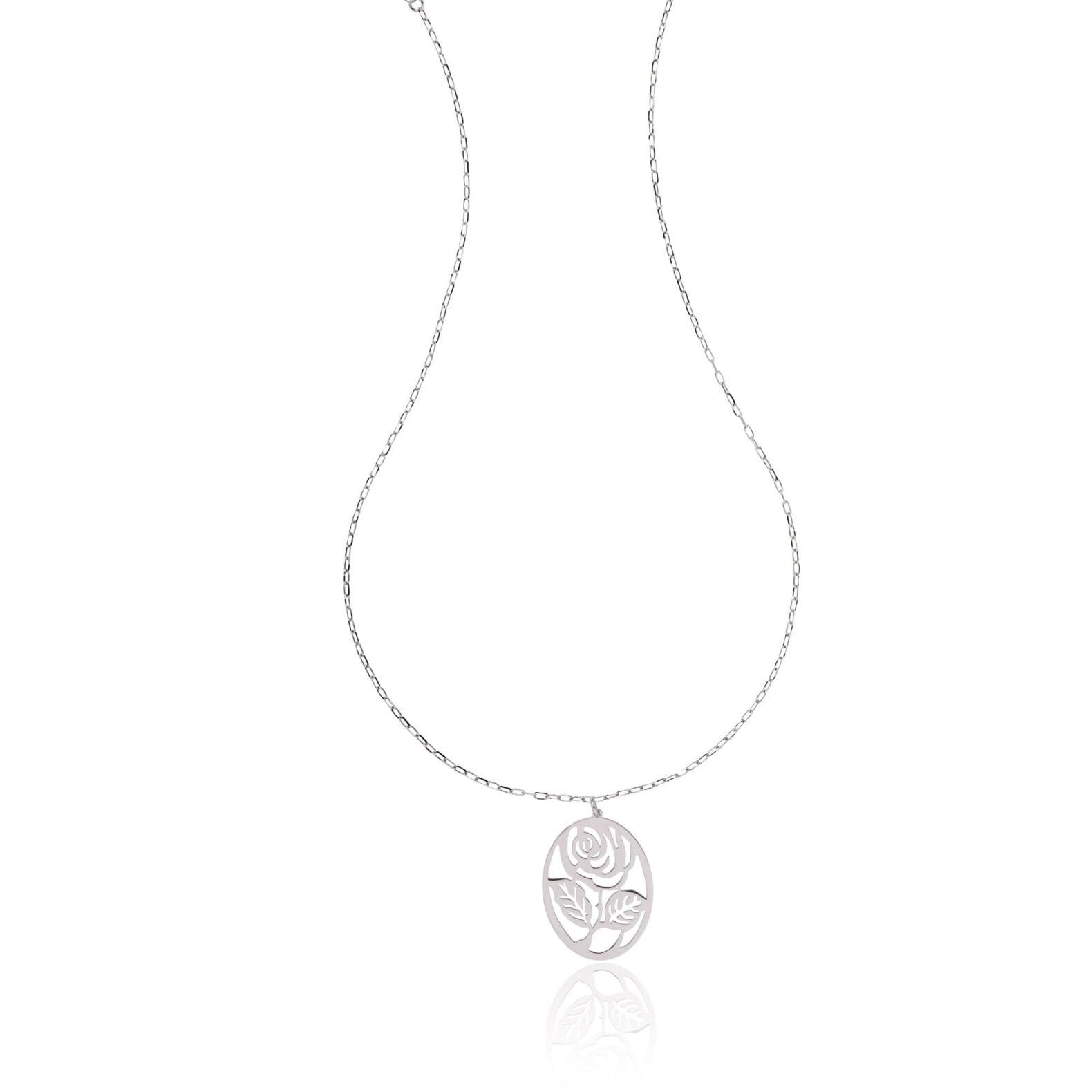 Halskette mit Rose
