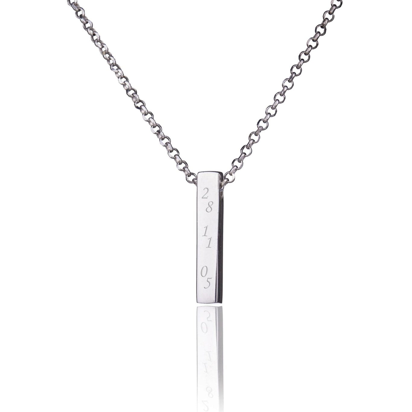 Collar con Barra de Plata