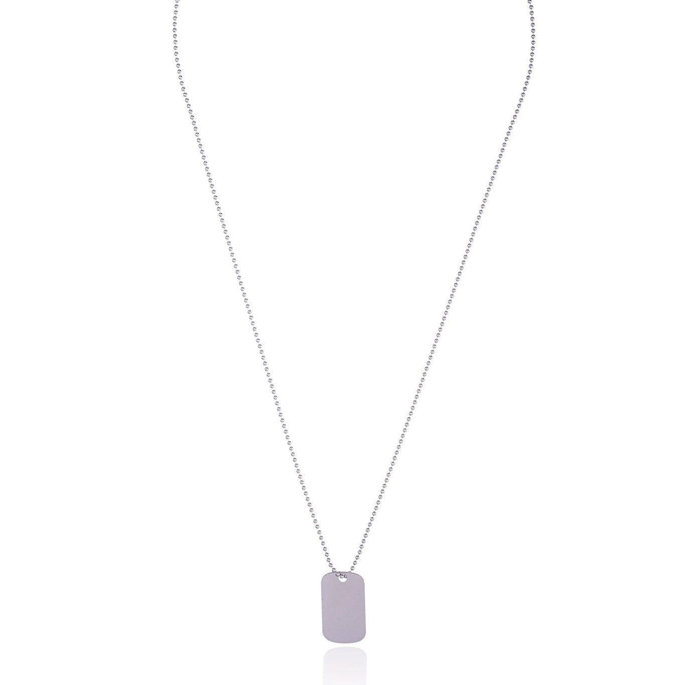 Collana con Piastrina Singola Incidibile