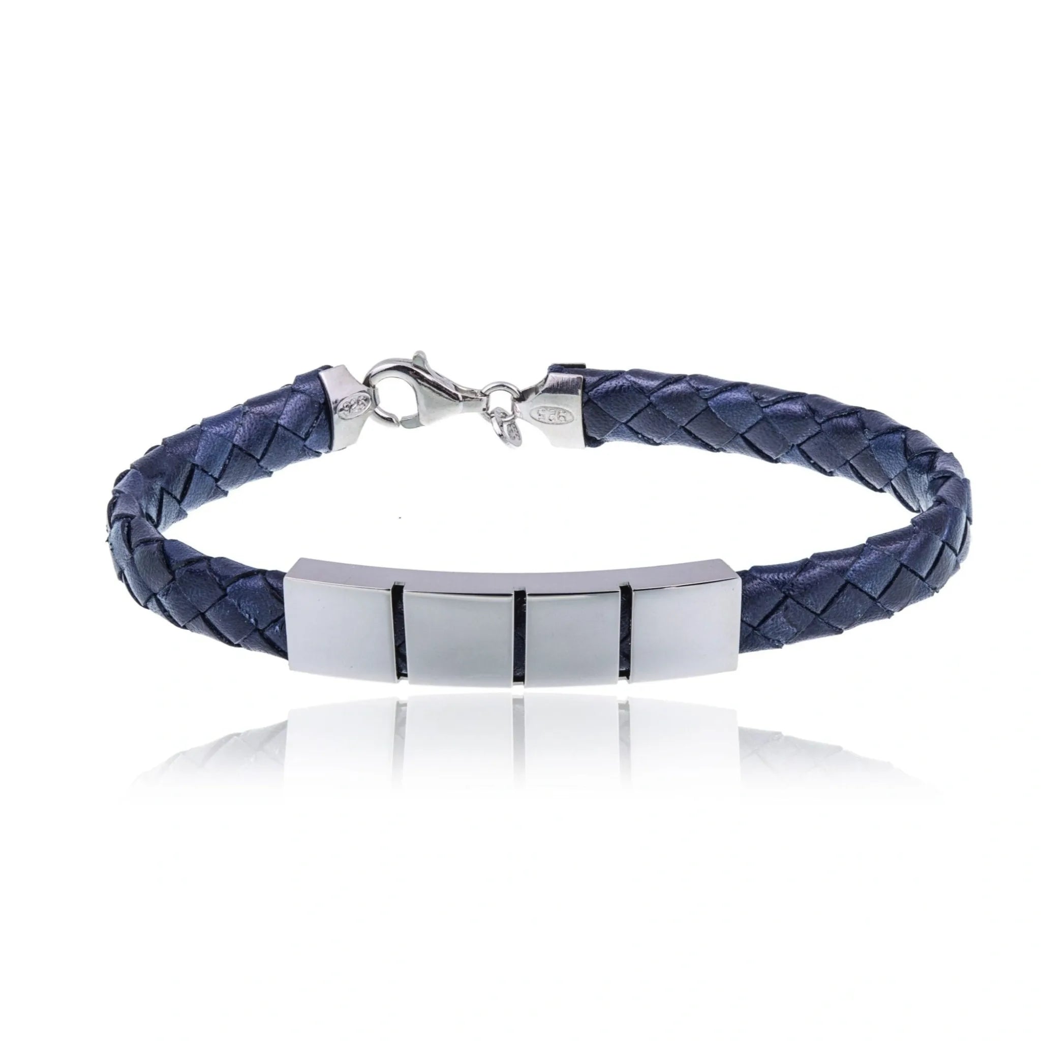Lederarmband mit 3 vertikalen Linien
