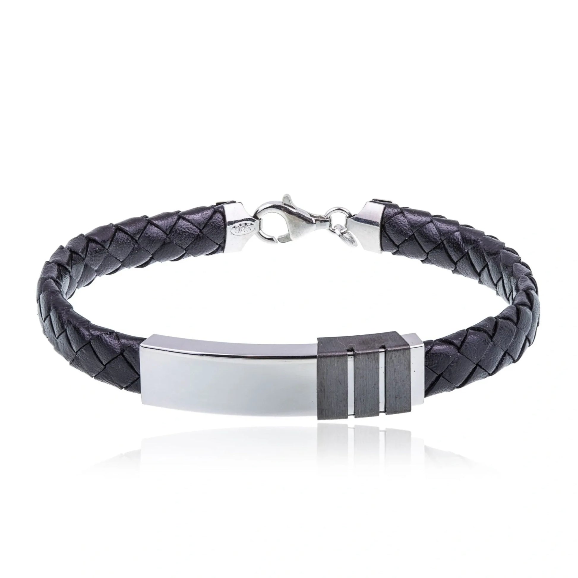 Bracciale in Pelle con Griffe