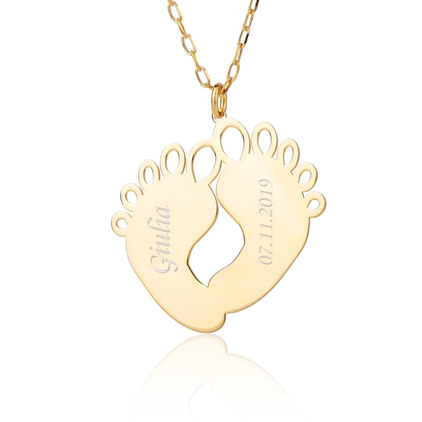 Necklace with Feet