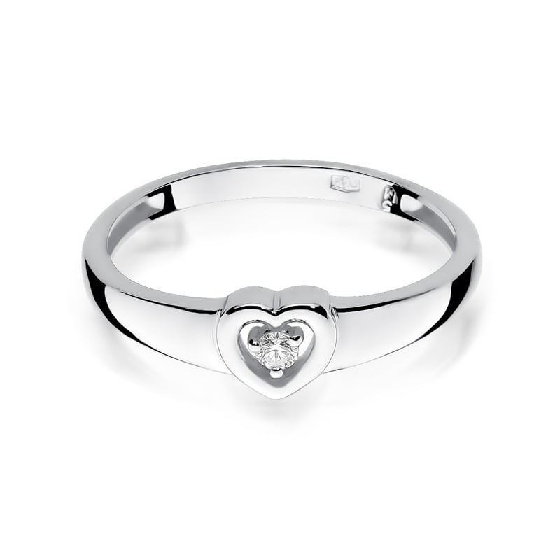 Ring Dolira aus Gold mit Diamant